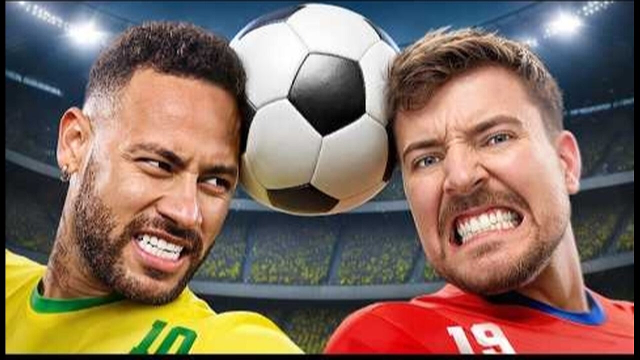 When Football Becomes WAR! 😤⚽ | Neymar vs Mr Beast Showdown