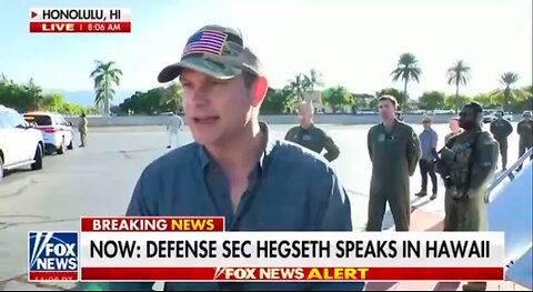 Pete Hegseth Speaks in Hawaii, Denies Texting War Plans