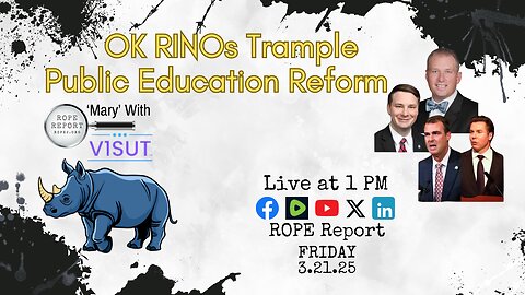 OK RINOs Trample Public Ed Reform - Mary With V1SUT