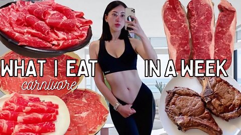 Carnivore Keto What I Eat in a Week _ eating out + moving into my new apartment _ omad weight loss