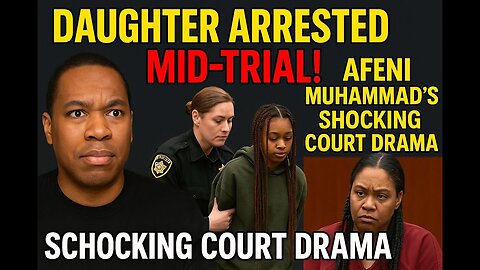 Afeni Muhammad’s Shocking Court Drama: Daughter Arrested Mid-Trial & McDonald's Manager Murder