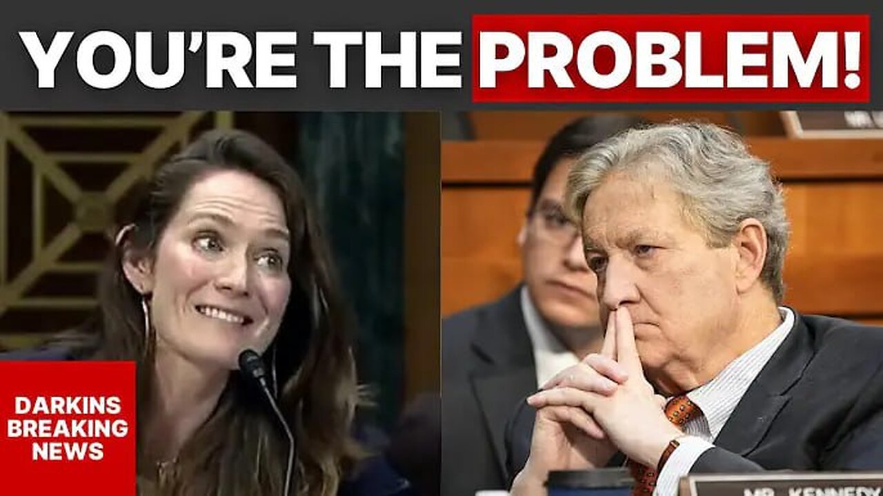Senator John Kennedy OBLITERATES Law Professor by using her own words