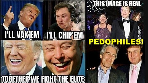 Many Fish: Pedo Trumps and Pedo Elon Musk's Giant Step Toward The Mark of the Beast!