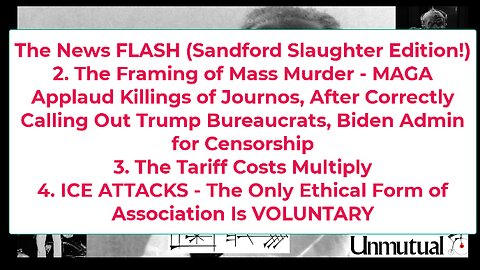 Liberty Conspiracy LIVE 8-12-25 Journos Killed, US-Ukraine-Rus, ICE Costs, DC Cops