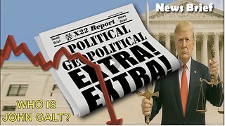 X22- TRUMP IS USHERING N WORLD PEACE, JUSTICE HAS ALREADY BEGUN, NOW THEY ALL LOSE. WHO IS JOHN GALT