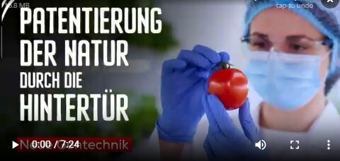 Neue Gentechnik – die Patentierung der Natur durch die Hintertür! - 24.10.2025 klaTV