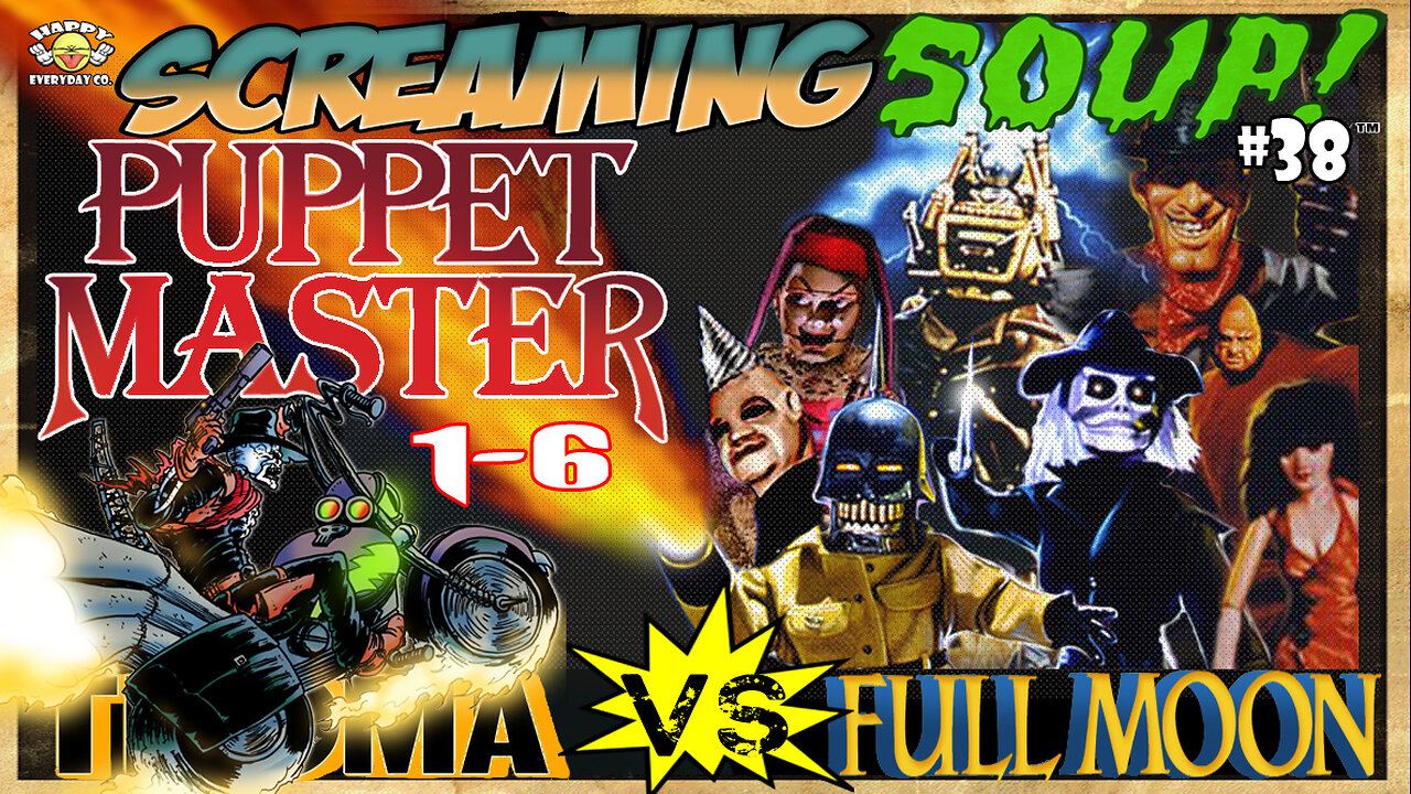 Puppet Master 1-6 - Review by Screaming Soup! (Season 4 Ep. 38)