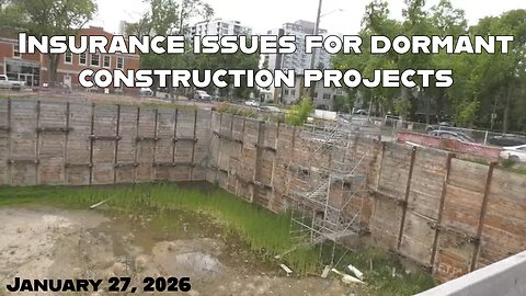 Ep 32 - MPI claims cost crunch - ICBC stands by no-fault - Insurance issues for stalled construction