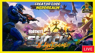Fortnite Shock 'N Awesome w/ YOU! Creator Code: NERDREALM 8/14/25