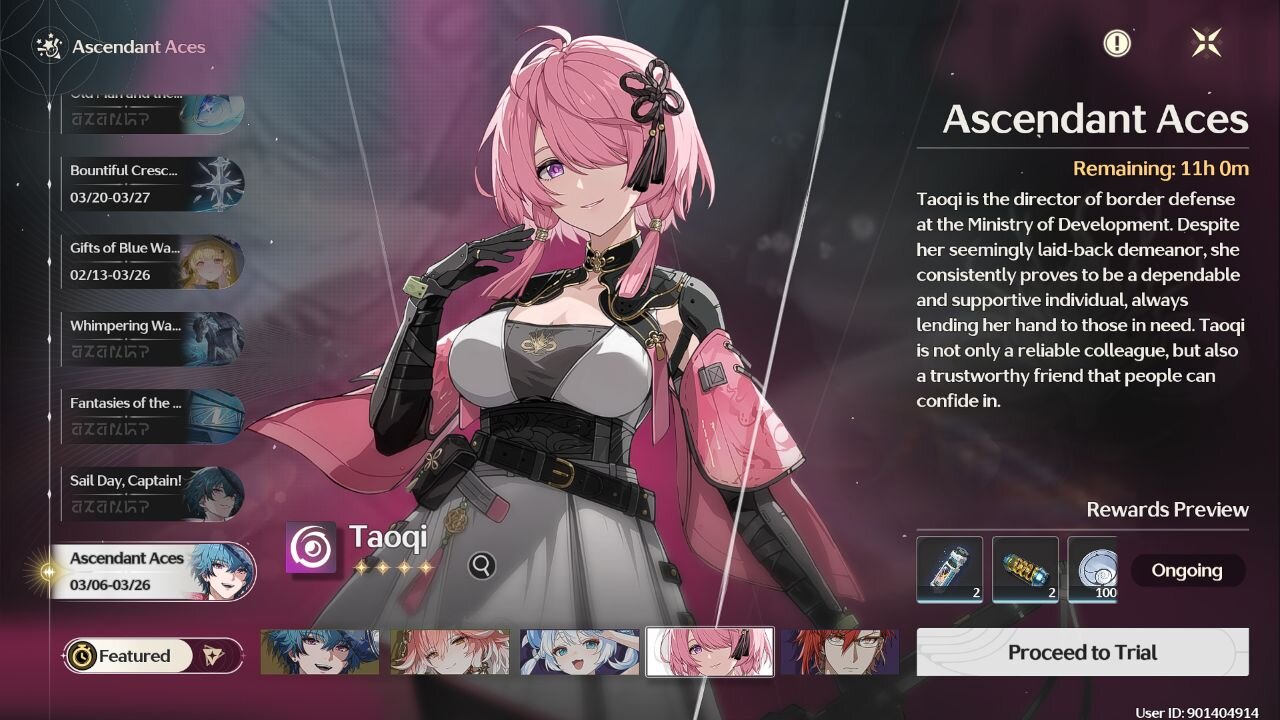 Ascendant aces - Wuthering Waves (WuWa) - Taoqi