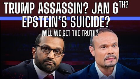 Trump Assassin? Jan 6th, Epstein's Suicide? Will We Ever Get The Truth Or Have They Been JFK'd?