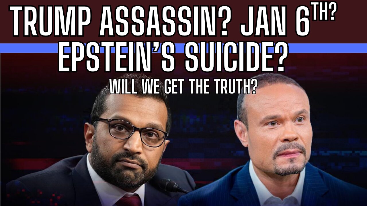 Trump Assassin? Jan 6th, Epstein's Suicide? Will We Ever Get The Truth Or Have They Been JFK'd?