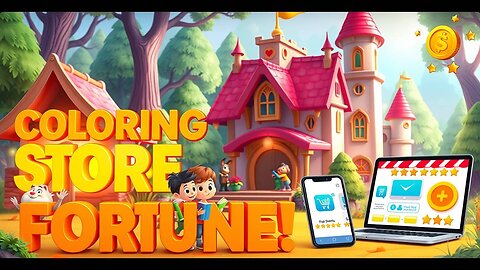 How to Sell a Digital Product That Kids Love! | Coloring Store Fortune Review