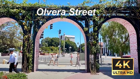 Exploring Olvera Street: A Walking Tour of Los Angeles' Historic Mexican Marketplace.
