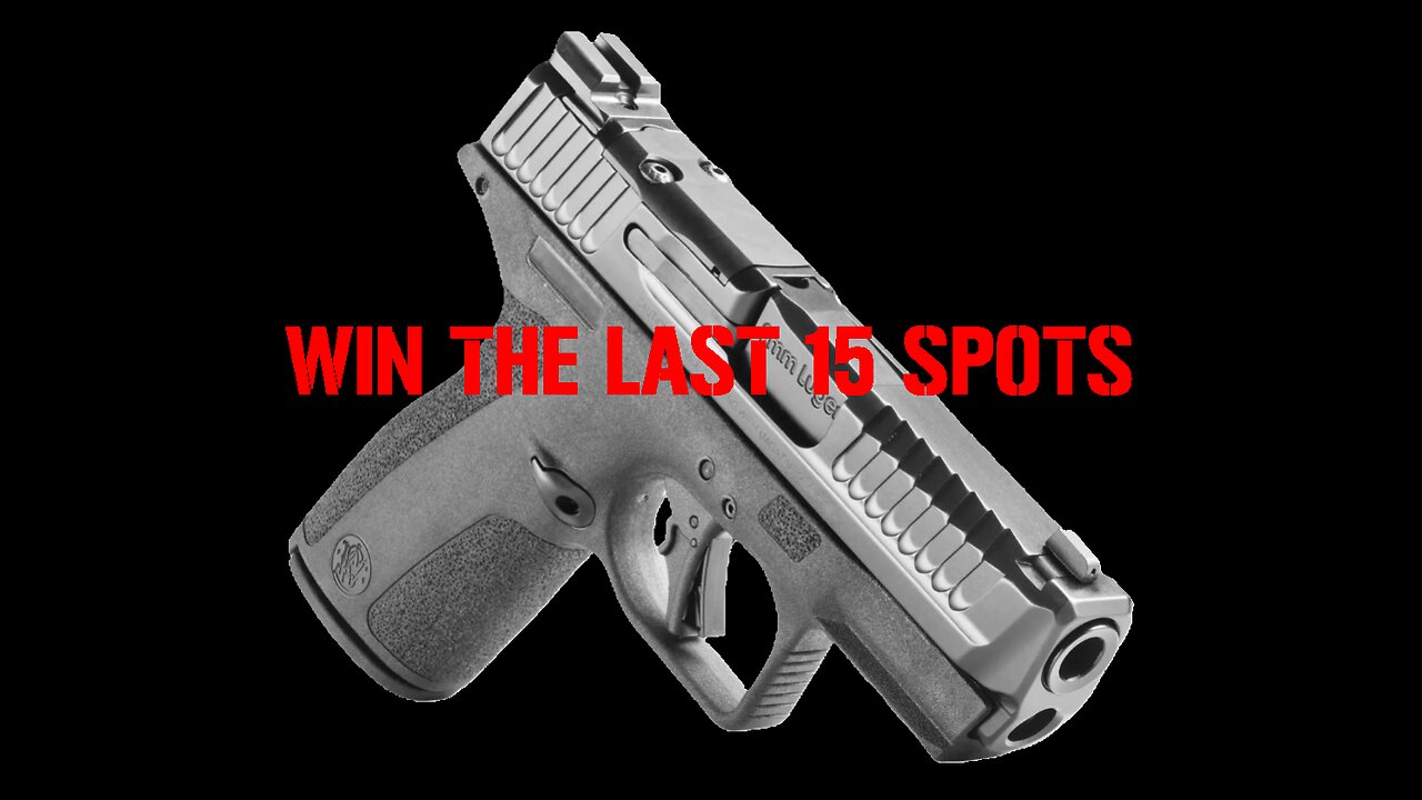 S&W M&P 9 Shield X MINI #2 FOR THE LAST 15 SPOTS IN THE MAIN WEBINAR
