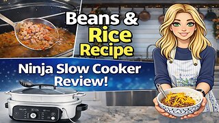 Don’t Throw Away Your Ham Bone! Easy Beans & Rice in the Ninja Slow Cooker