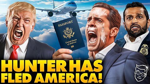 🚨Hunter Biden Flees America In FEAR - Living In Africa Now - For Good!. Escaping Trump Prosecution