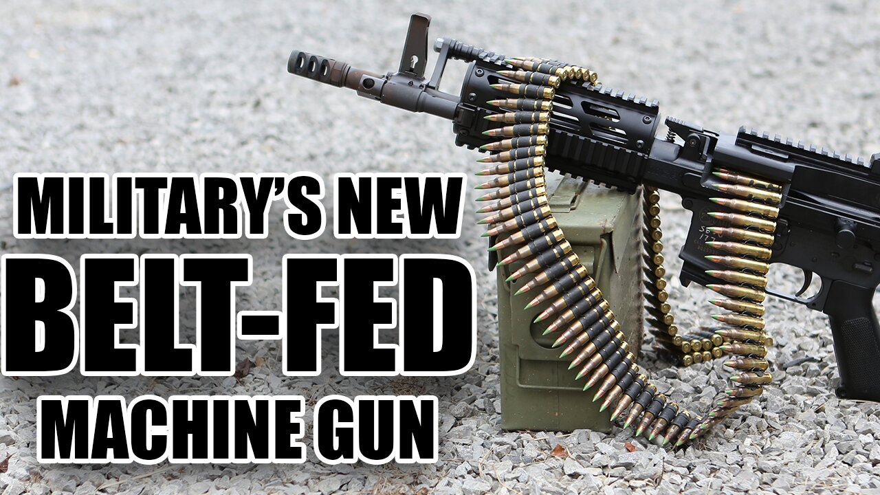 Military's New Belt-Fed Machine Gun | MCR | Tactical Rifleman