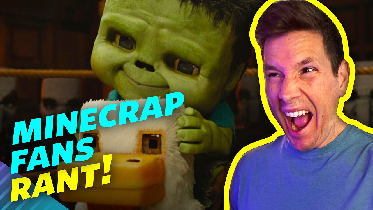 Minecraft "Fans" Ruin The Movie For Audiences - RANT!