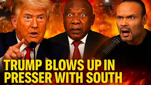 Trump BLOWS UP in PRESSER with SOUTH AFRICA PREZ | Unexpected Showdown Goes Viral! | The Dan Bongino Show