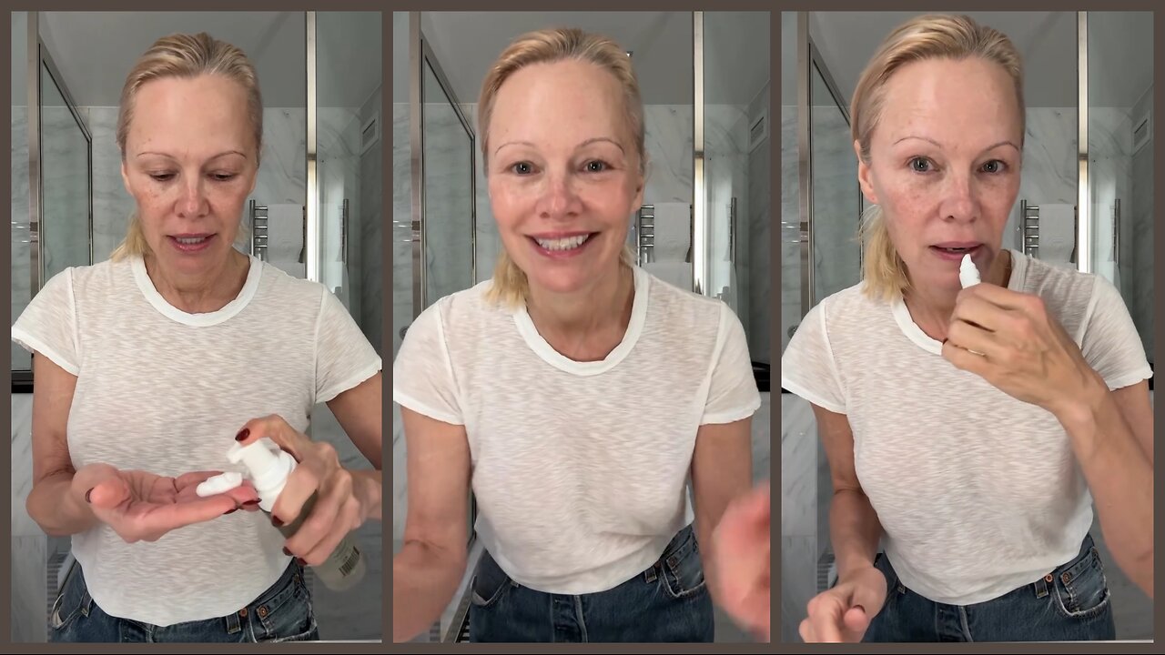 Pamela Anderson’s Glow Secret? This NEW Cruelty-Free Mousse!