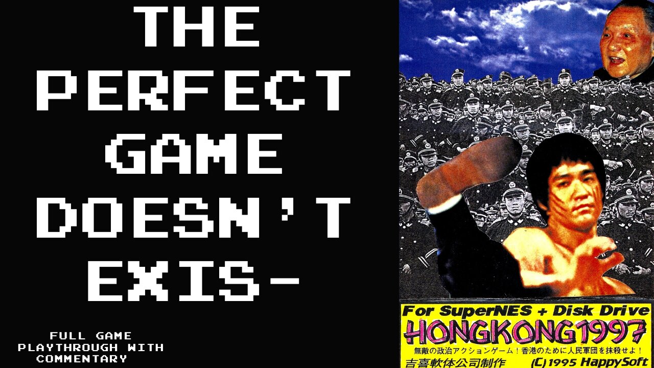 Hong Kong 97 (1995, SNES) Full Gameplay With Commentary