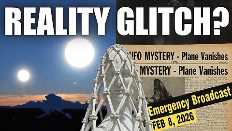 THE GLITCH IN REALITY: UFOs, Fake Suns, Marble Nets & The Super Bowl Prophecy