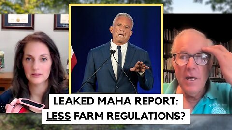 LEAKED MAHA REPORT: LESS Regulation for FARMERS?