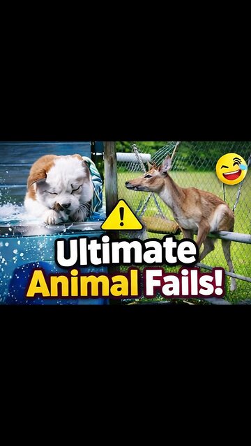 How Animals Get Over a Fence (With Emojis)😅