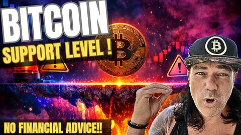 BITCOIN NEXT SUPPORT LEVEL AND ANSWERING A VERY IMPORTANT QUESTION!!!