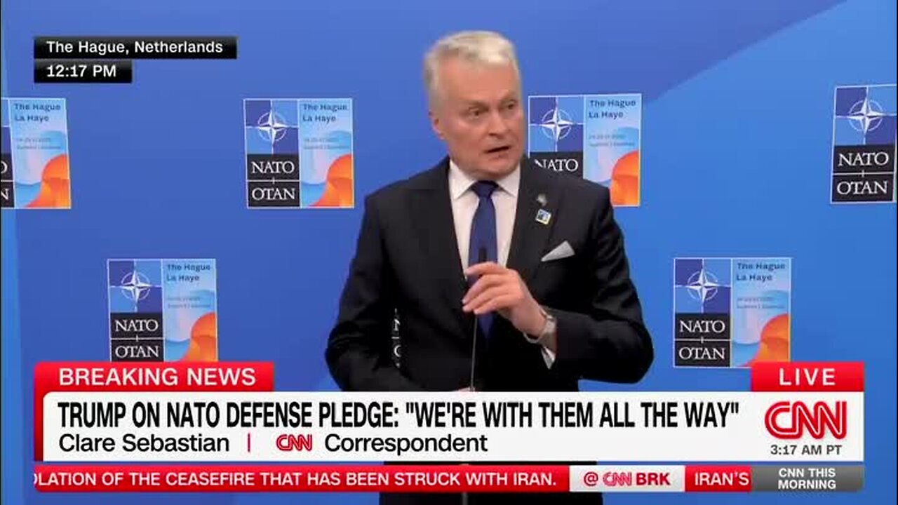 Lithuanian President: We Should Choose the Motto ‘Make NATO Great Again’