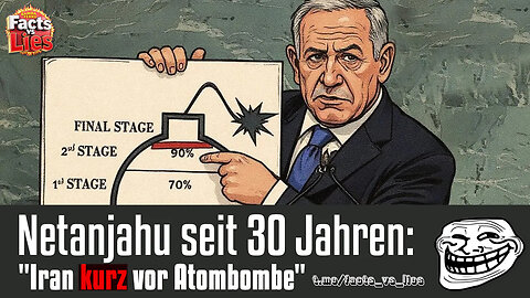 Bubu: "Iran 'kurz' vor der 'Atom'bombe..." seit DREIßIG JAHREN!