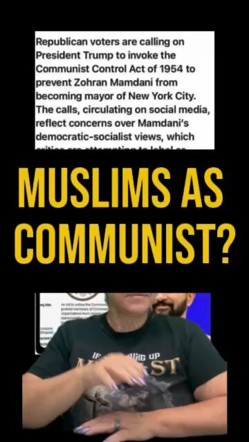 Muslims Are Communists? 😳