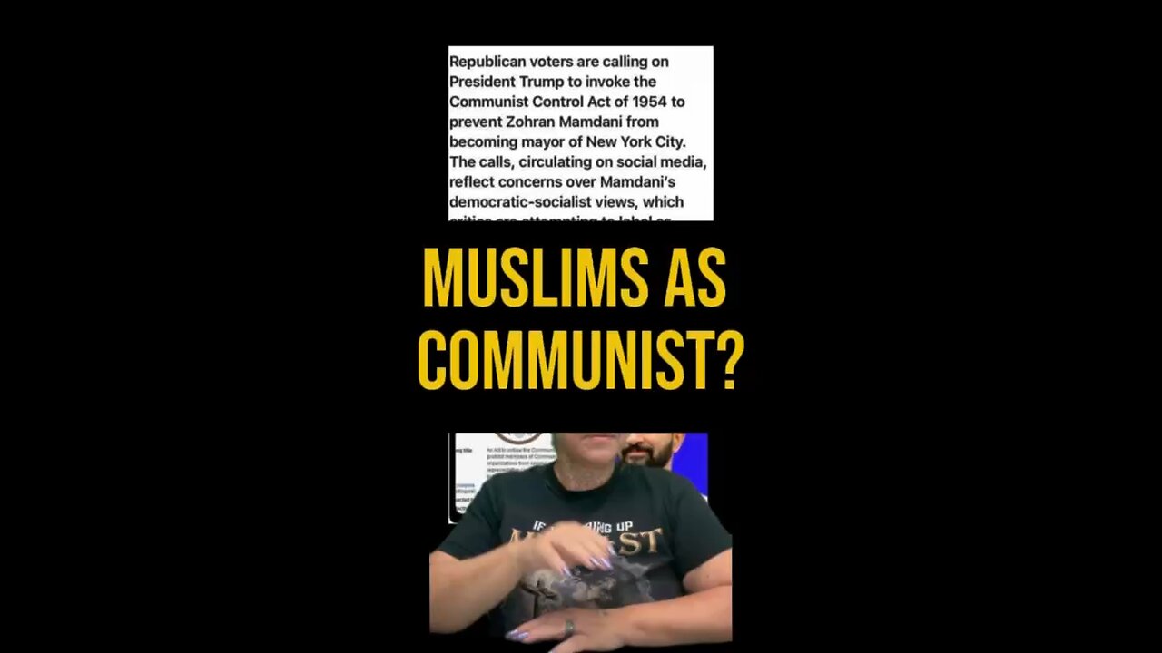 Muslims Are Communists? 😳