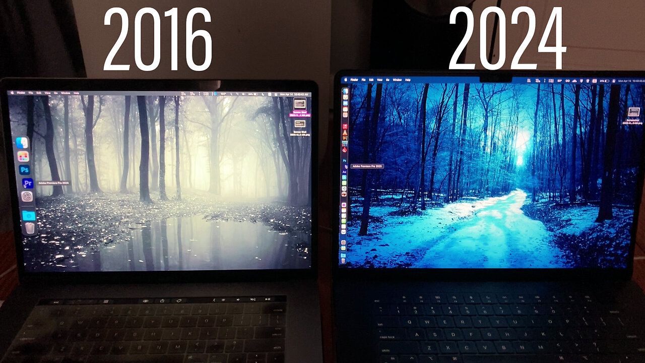 2016 Intel vs 2024 M4 MacBook Pro - The Speed is Amazing!