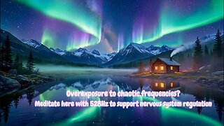 MEDITATE HERE WITH 528Hz TO SUPPORT NERVOUS SYSTEM REGULATION | DEEPLY HEALS & REGENERATE CELLS