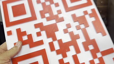 3D Print a QR Code Sign