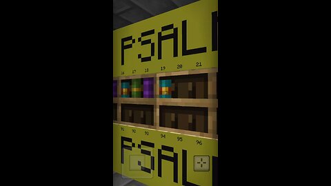 Psalm 19 - the KJV Bible in vanilla Minecraft #KJV #Psalms #Bible #Minecraft