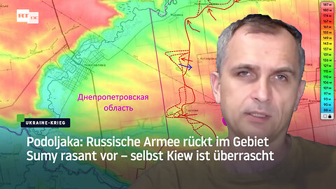 Podoljaka: Russische Armee rückt im Gebiet Sumy rasant vor – selbst Kiew ist überrascht