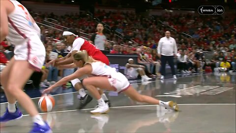🫢 Caitlin Clark's backup INJURED after LEG taken out | Indiana Fever WNBA women's basketball