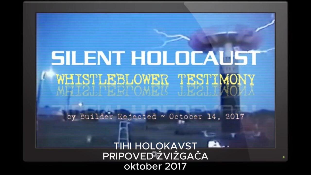 Tihi holokavst (TUDI V SLOVENIJI) - Pričevanje žvižgača (oktober 2017)