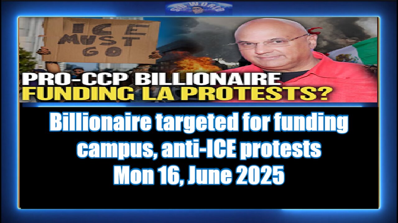 Billionaire targeted for funding campus, anti-ICE protests NewsNation Now