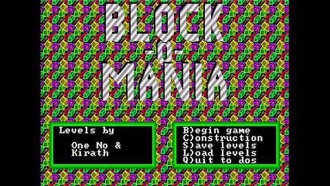 Playing Block-O-Mania (1989) until I rage quit.