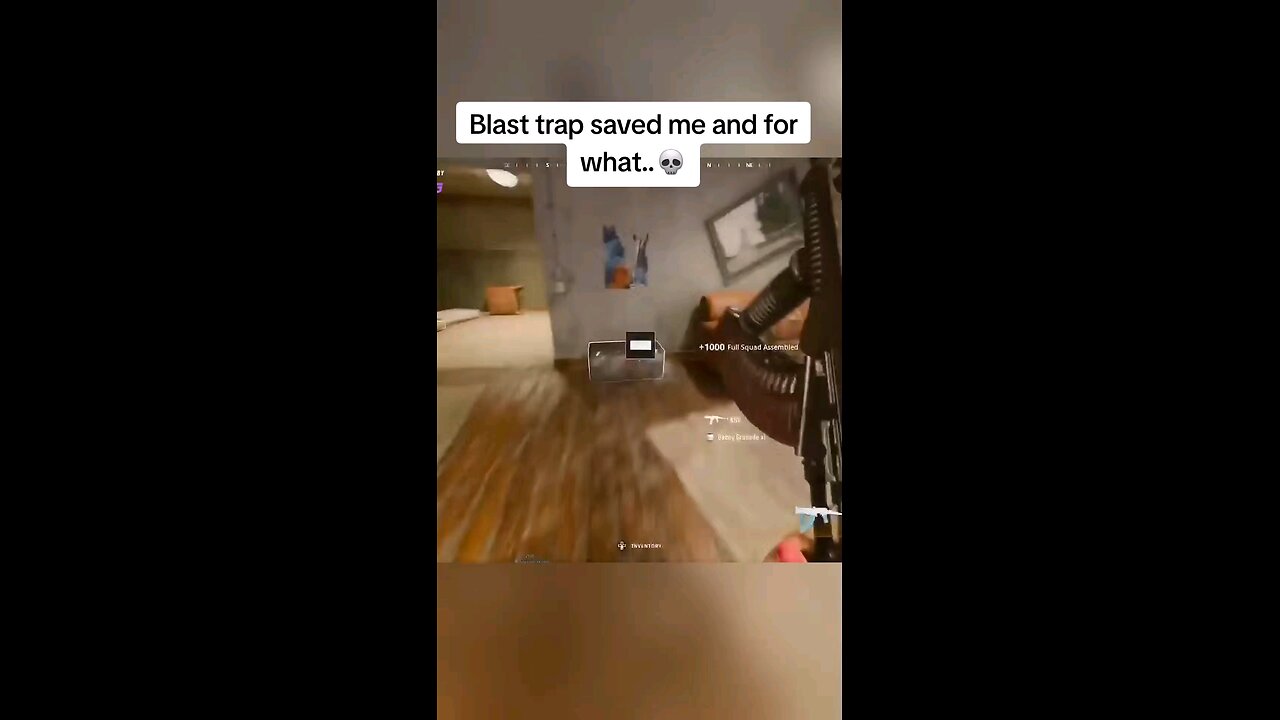 Blast Trap saved me and for what💀