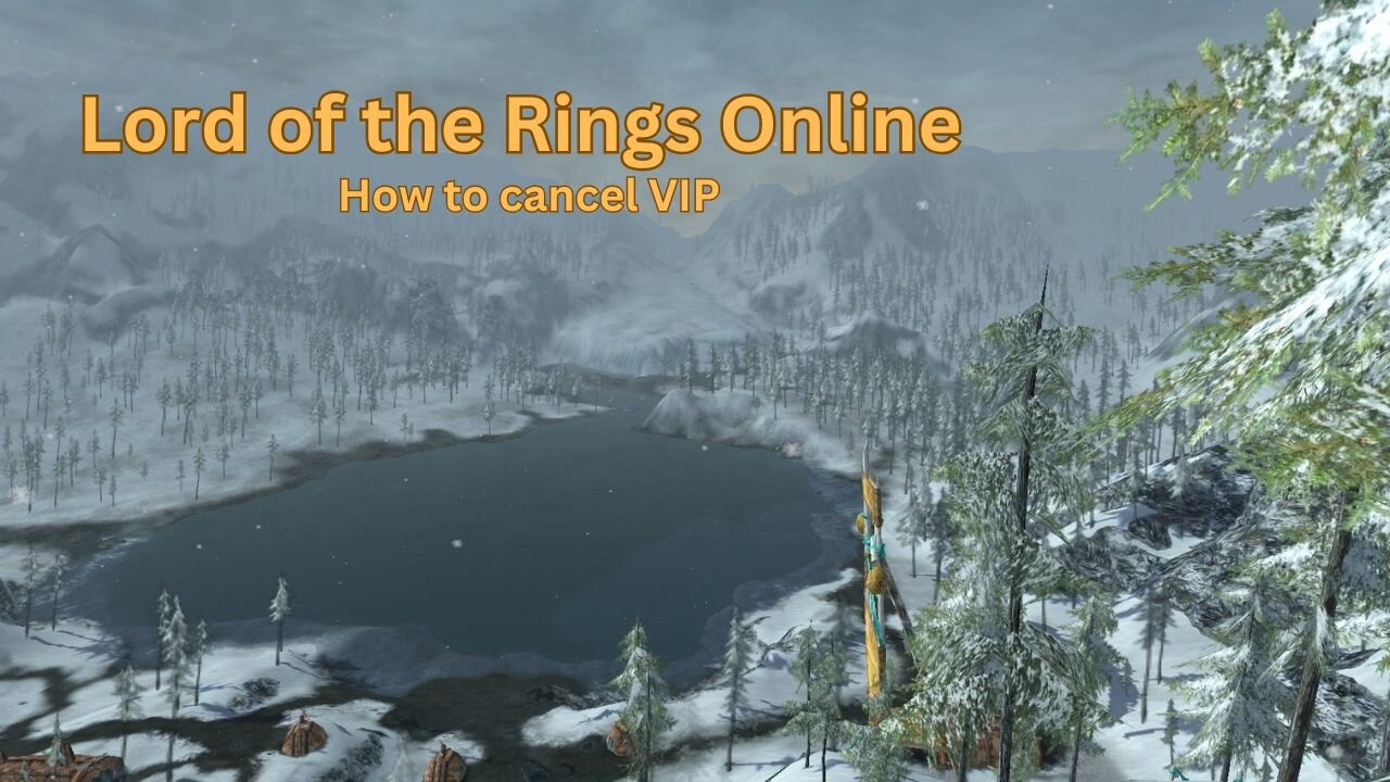 Lord of the Rings Online - How to cancel your VIP