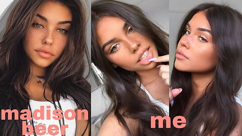 turning myself into my "celebrity lookalikes" - MADISON BEER 