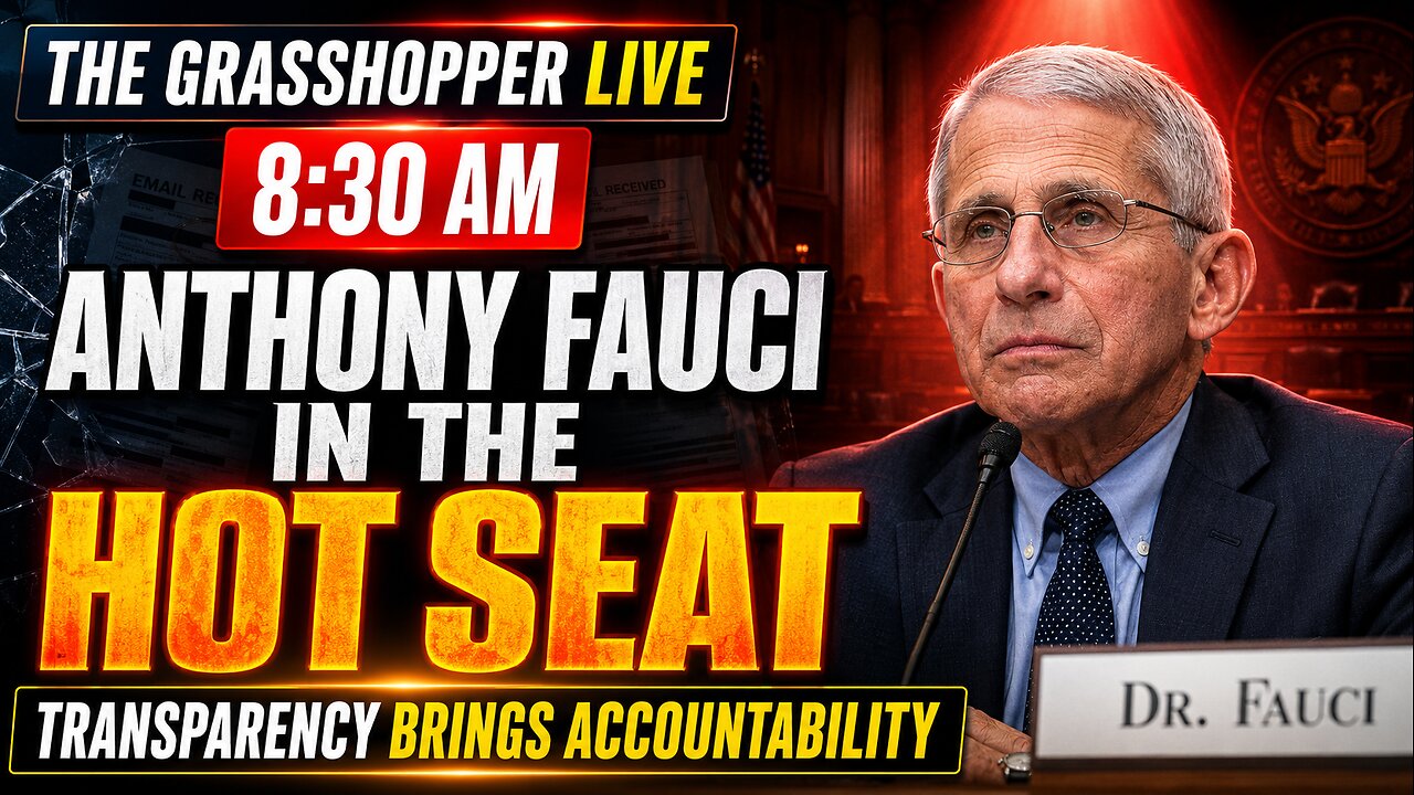 ‼Anthony Fauci In The HOT Seat, Transparency BRINGS Accountability‼