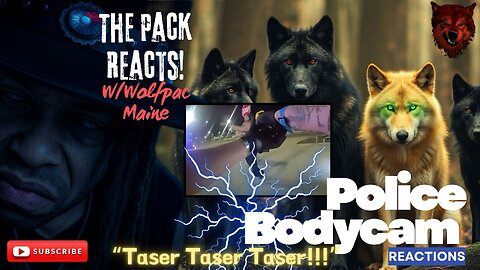 The Pack Reacts!: ZAP! Taser Compilation & Suspect Gets Hit By Cop Car! ⚡️ 🚔 #tasergun #bodycam
