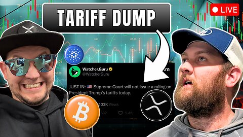Trump Tariff Decision Delayed! Bitcoin & Crypto Crash Ahead?