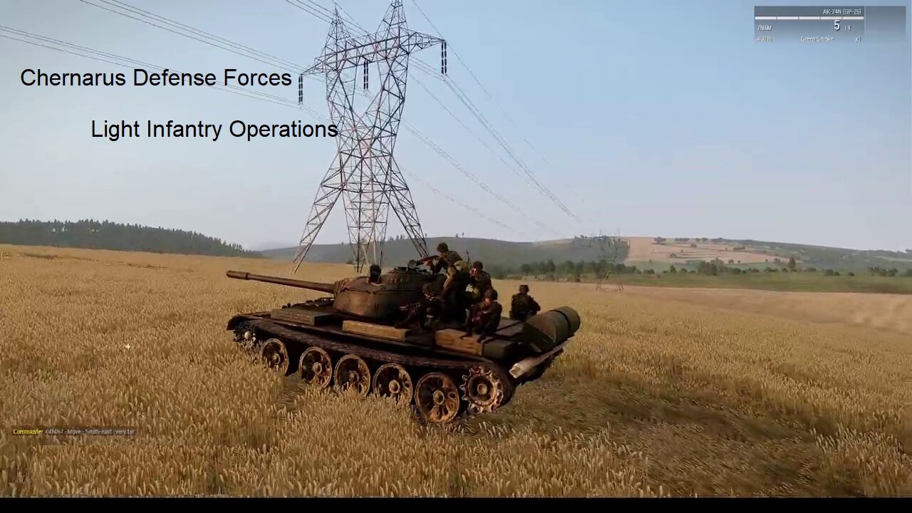 Arma 3: CDF Tank vs Separatist BMP-2 gunfight